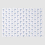 Little Bow Blue Gift Wrap Tissue Paper<br><div class="desc">Little Bow Blue Gift Wrap</div>