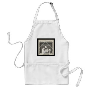 Little Boy at the Manger-Merry Christmas Standard Apron
