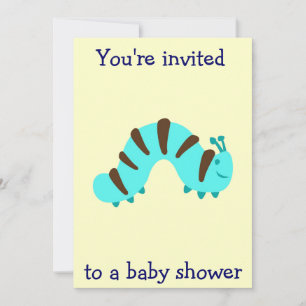 Little Boy Baby Shower Invitation