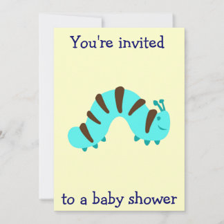 Little Boy Baby Shower Invitation