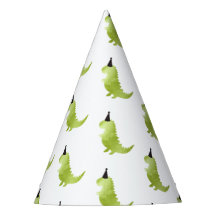 Little Boy Dinosaur Theme Dino Green and Black Hat