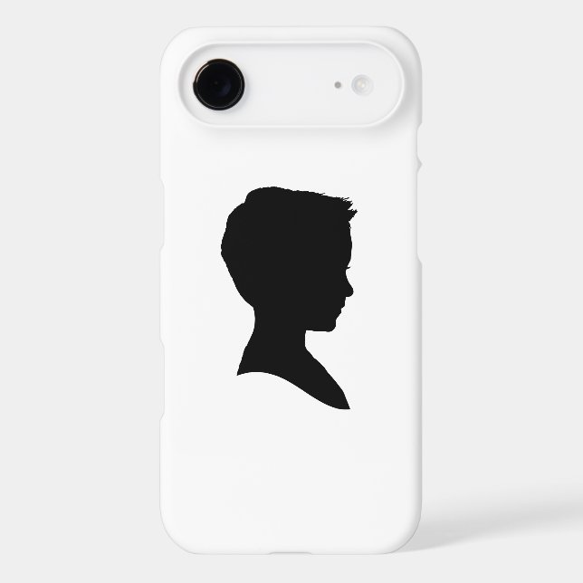Little Boy Silhouette Case-Mate iPhone Case (Back)