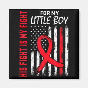 Little Boy Son Heart Disease Awareness Month Produ Magnet