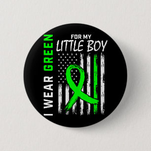 Little Boy Son Kidney Disease Cerebral Palsy Aware 6 Cm Round Badge