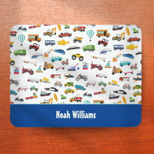 Little Boy Things That Move Vehicle Cars Kid Door Sign