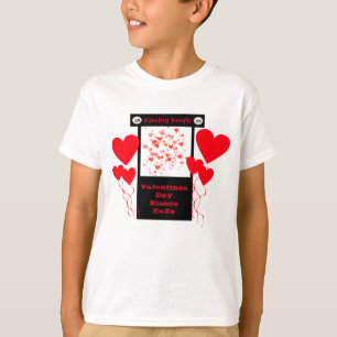 Little Boys Kissing Booth Valentines Day Shirt