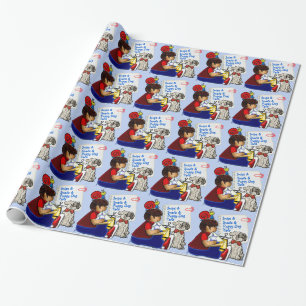 Little Boys, Snails and Puppy Dogs (Personalised) Wrapping Paper