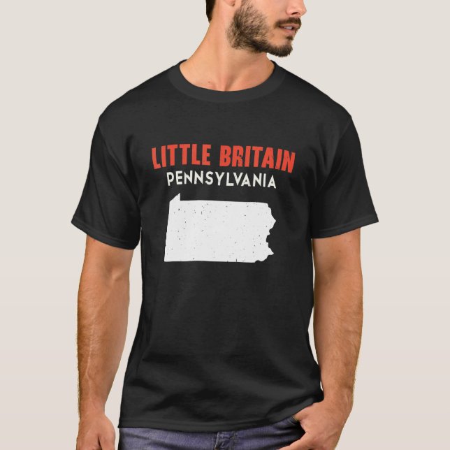 Little Britain Pennsylvania USA State America Trav T-Shirt (Front)