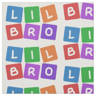 Little Bro custom fabric