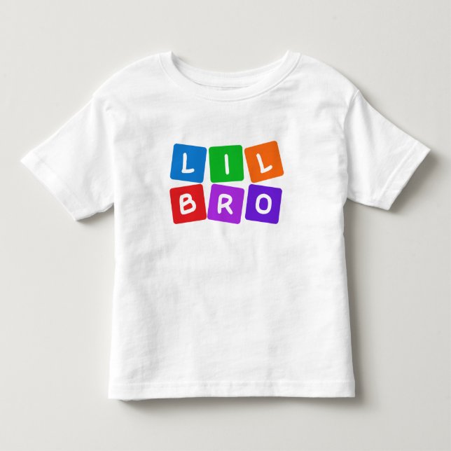 Little Bro shirt – choose style & colour (Front)