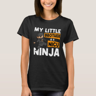 Little Brother Baby Bro Lil Kid Younger Sibling Ni T-Shirt