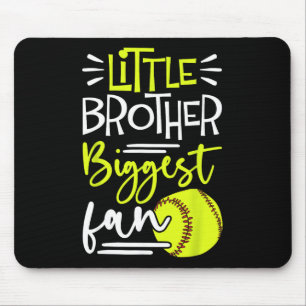 Little Brother Biggest Fan Softll, Softll Boys _3 Mouse Mat