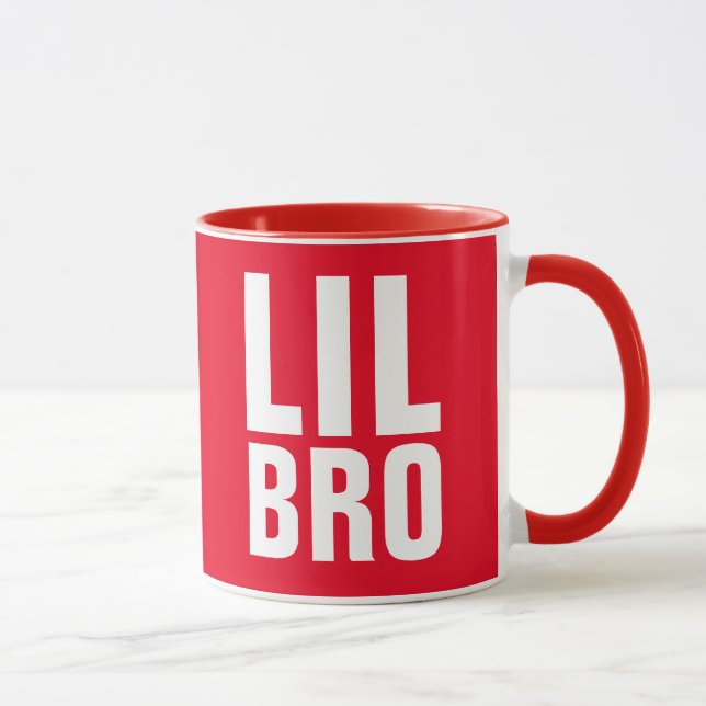 LITTLE BROTHER BRO COFFEE MUGS (Right)