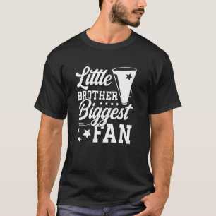 Little Brother Cheer Brother Of A Cheerleader Brot T-Shirt