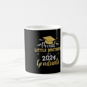 Little Brother Cl 2024 Graduate Senior Graduation Coffee Mug
