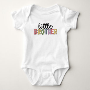 Little Brother Cute Matching Siblings Baby Bodysuit