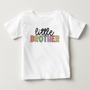 Little Brother Cute Matching Siblings Baby T-shirt