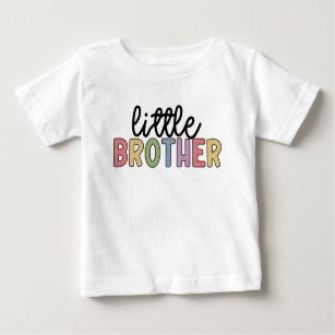 Little Brother Cute Matching Siblings Baby T-shirt