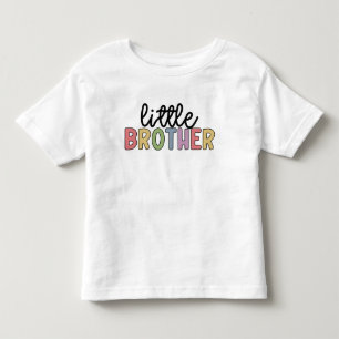 Little Brother Cute Matching Siblings Toddler T-Shirt