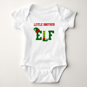 LITTLE BROTHER ELF BABY BODYSUIT