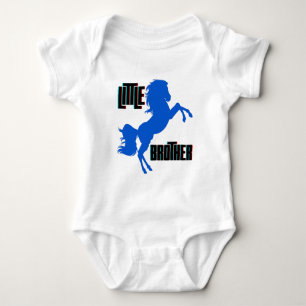 Little Brother Horse Rearing Baby Bodysuit