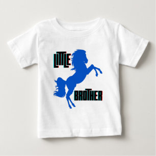Little Brother Horse Rearing Baby T-Shirt