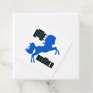 Little Brother Horse Rearing Favour Tags