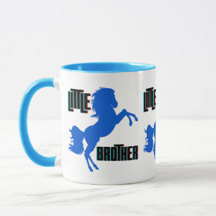 Little Brother Horse Rearing Mug