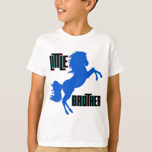 Little Brother Horse Rearing T-Shirt