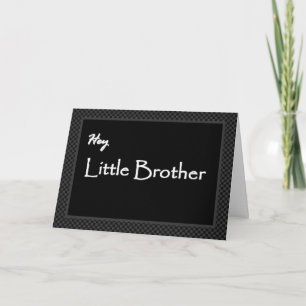 Little Brother Junior Groomsman Invitation