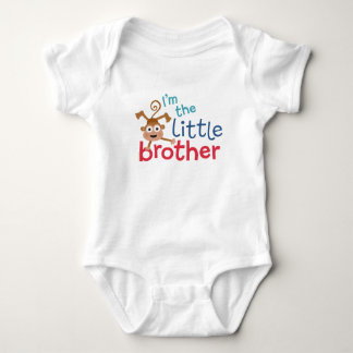 little brother Monkey Baby Bodysuit