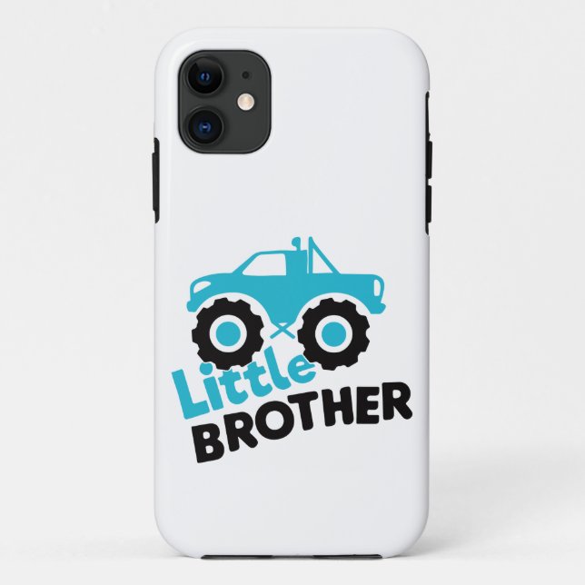 Little Brother Monster Truck Case-Mate iPhone Case (Back)
