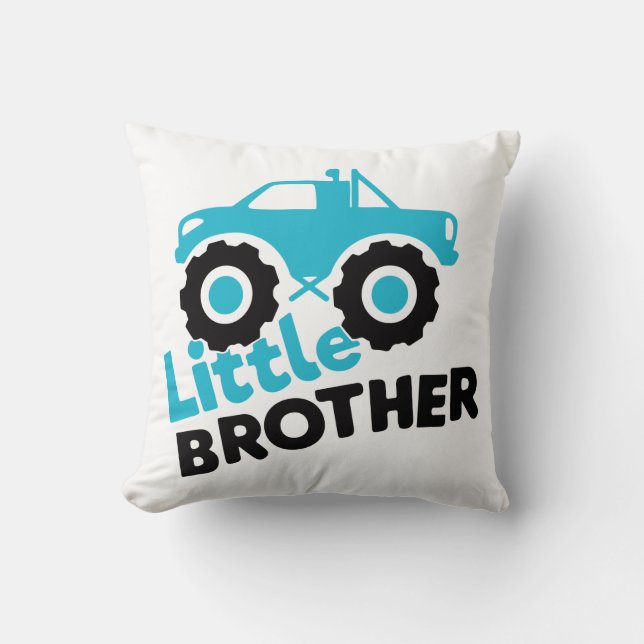 Little Brother Monster Truck Cushion (Front)