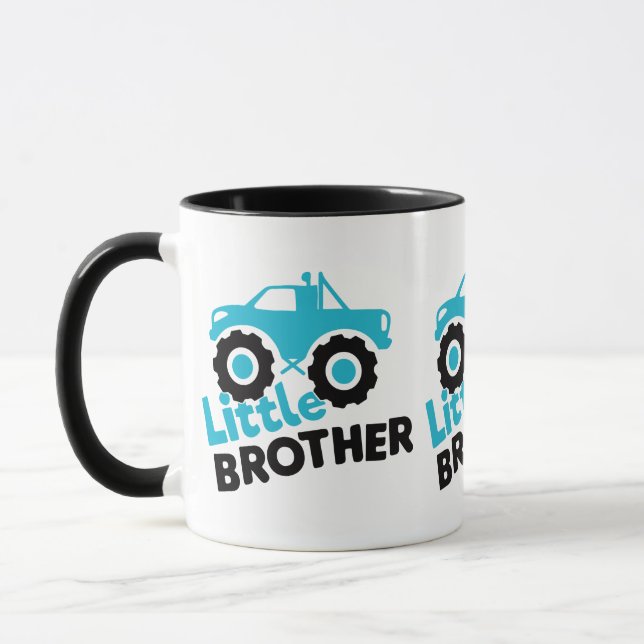 Little Brother Monster Truck Mug (Left)