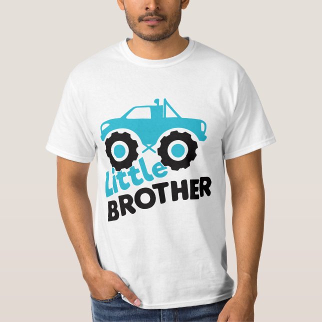 Little Brother Monster Truck T-Shirt (Front)