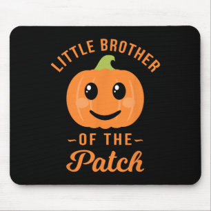 Little Brother Of The Patch Pumpkin Halloween T Sh Mouse Mat