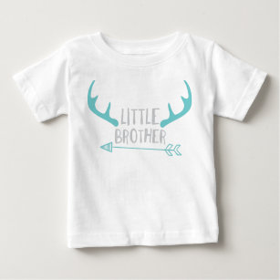 Little Brother, Younger Brother, Antlers, Arrow Baby T-Shirt