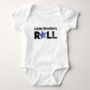 Little Brothers Roll Baby Bodysuit