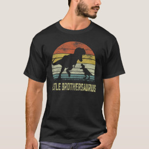Little Brothersaurus Rex Dinosaur Brother Saurus F T-Shirt