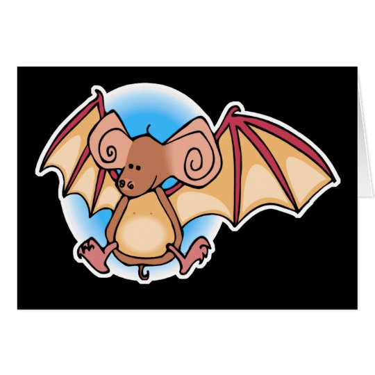 Little Brown Bat Card