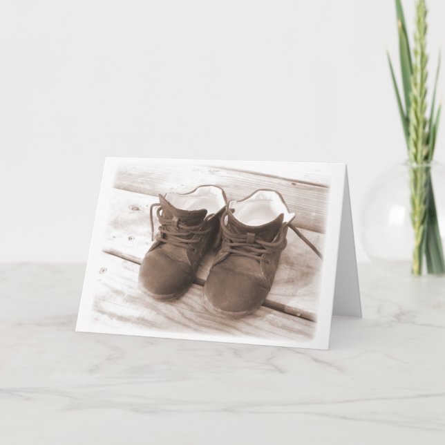 Little Brown Shoes Card (Front)