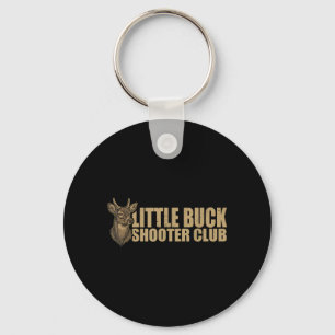 Little Buck Shooter Club Deer Hunting Bowhunter Key Ring