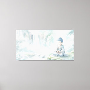 Little Buddha Canvas Print