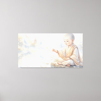 Little Buddha Canvas Print