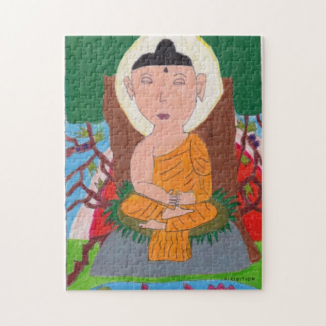 Little Buddha Puzzle (Vertical)