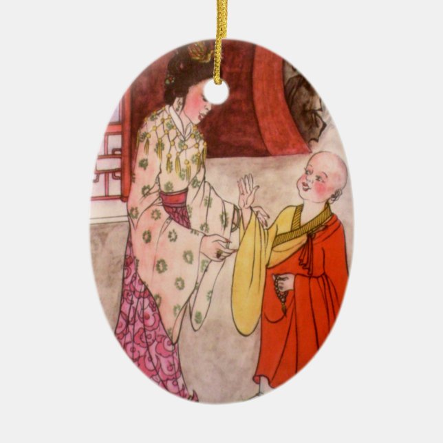 Little Buddhist Monk Ornament (Front)