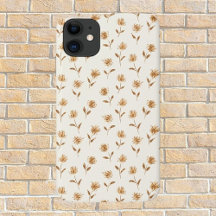 Little Budding Queen Annes - cottage core pattern.