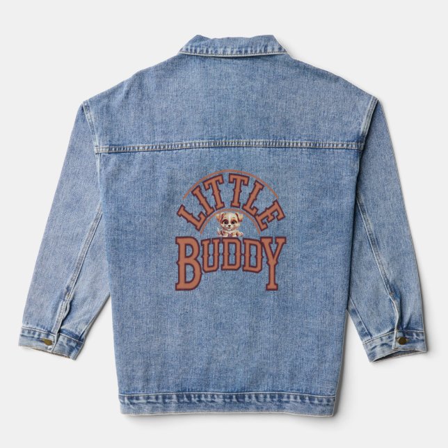 Little Buddy Denim Jacket (Back)