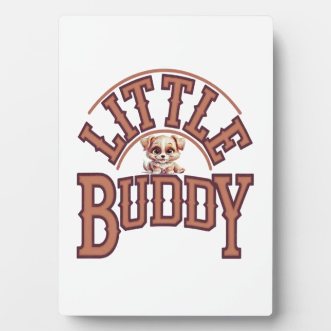 Little Buddy Plaque (Front)
