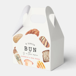Little Bun in the Oven Bakery Pastries Baby Shower Favour Box